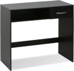 Computer Study Desk with Drawer, Brown