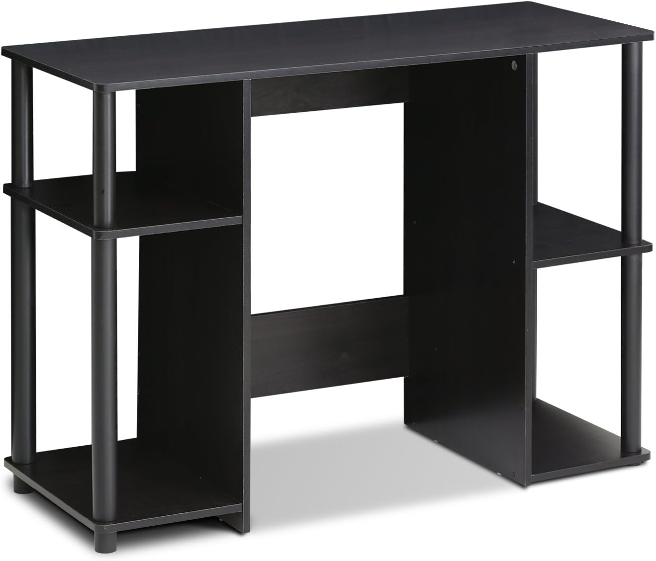 61ioUJN3KKL._AC_SL1500_.jpg Computer Study Desk,Open Storage, Espresso - Image 1